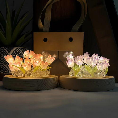 Charming Tulip Night Light 🪷